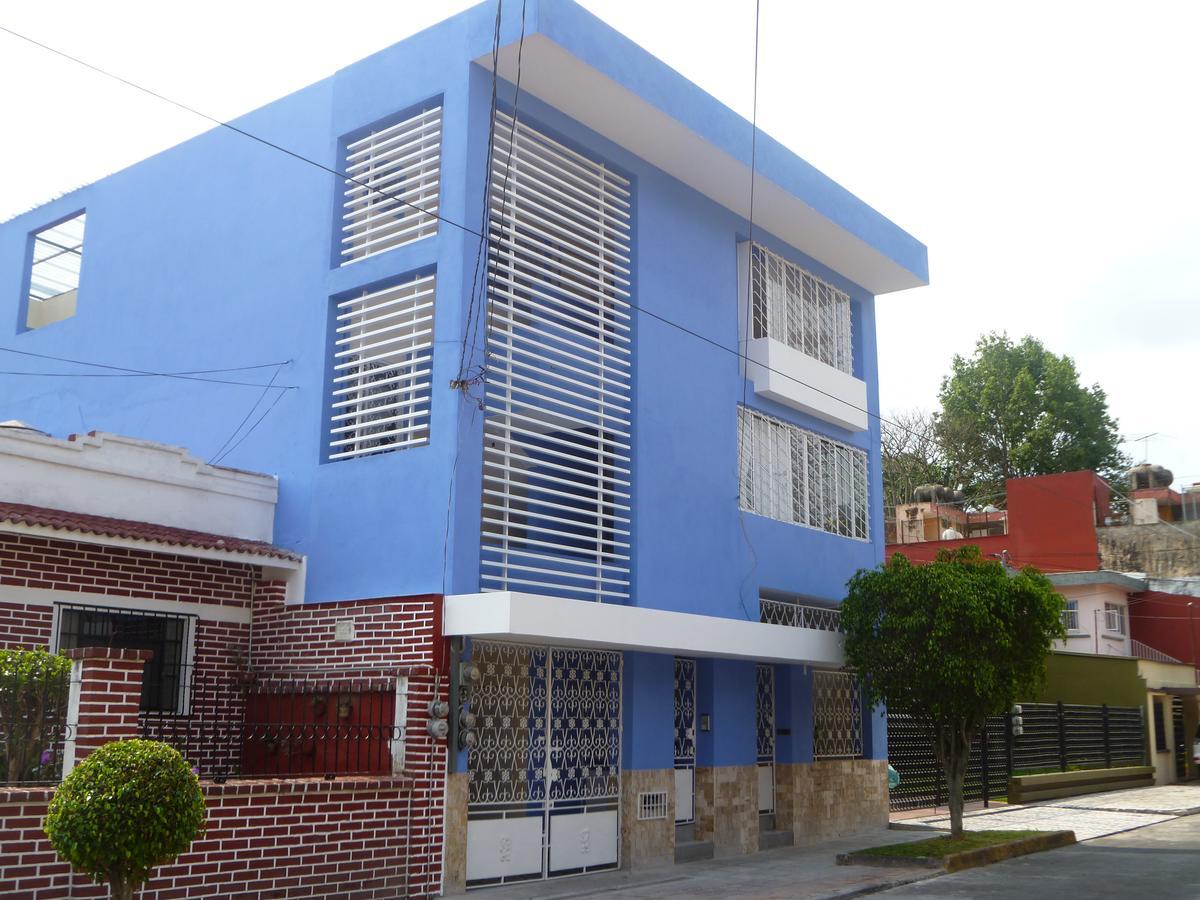 La Casa Azul Hostal Y Pension - Coatepec Xalapa Exterior photo